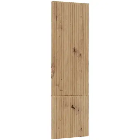 Kuchynské skrinky Čelo skrinky Luxeo F14-D40SPWN ryfla dub