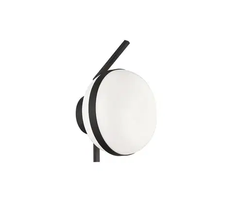 Svietidlá Viokef Lighting Nástenné svietidlo PALMA 1xE27/40W/230V čierne 4245400