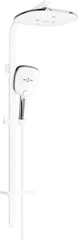 Kúpeľňové batérie MEXEN/S MEXEN/S - Q17 sprchový set biela / chróm 798171795-21