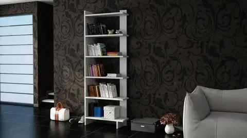 Knižnice Knižnica Order - White