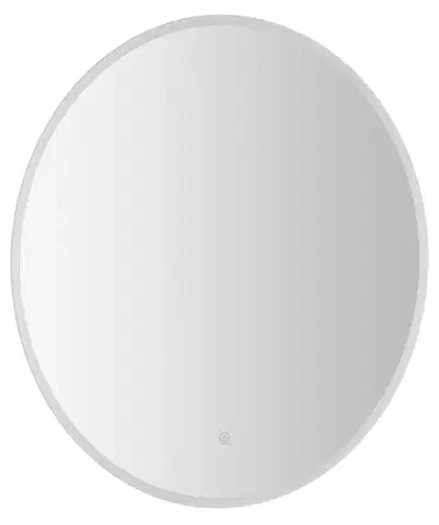 Kúpeľňové zrkadlá AQUALINE - URSA LED zrkadlo s osvetlením priemer 70cm, dotykový senzor, stmievateľné UR070