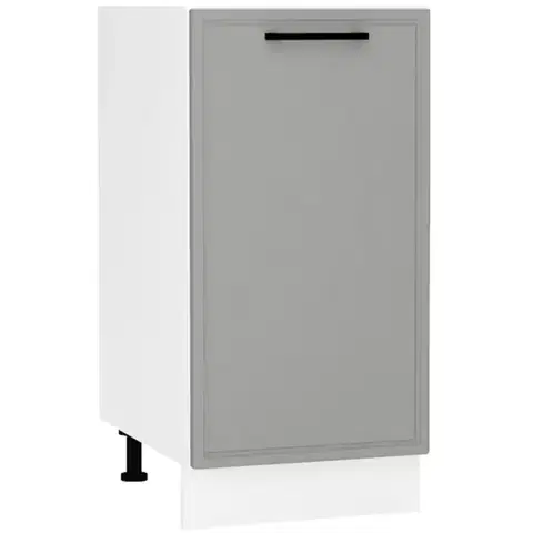 Kuchynské skrinky stojace Kuchynská skrinka Emily D40 PL Dast Grey