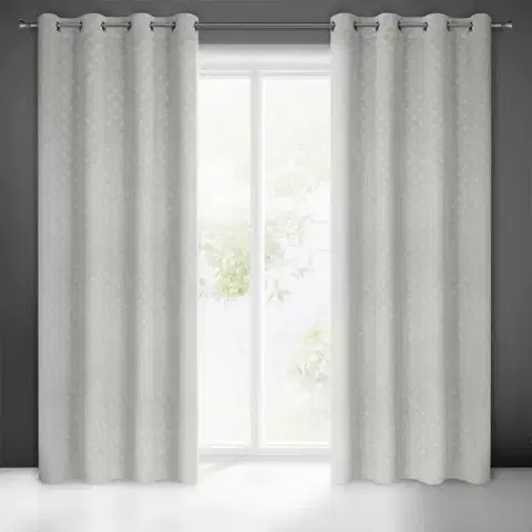 Závesy do spálne Záves JULIA 140X250 na priechodkách 384113