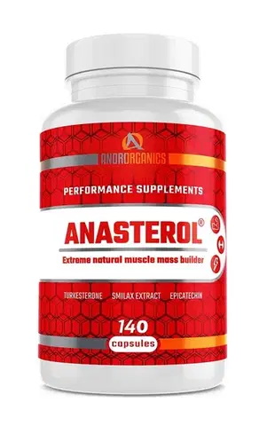 Anabolizéry a NO doplnky AnaSterol - Androrganics 140 kaps.