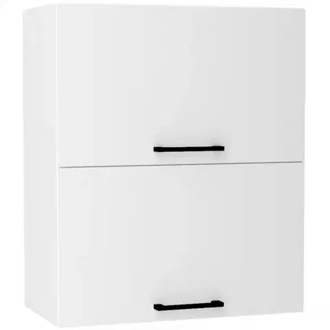 Kuchynské skrinky visiace Kuchynská skrinka Max W60grf/2 biela