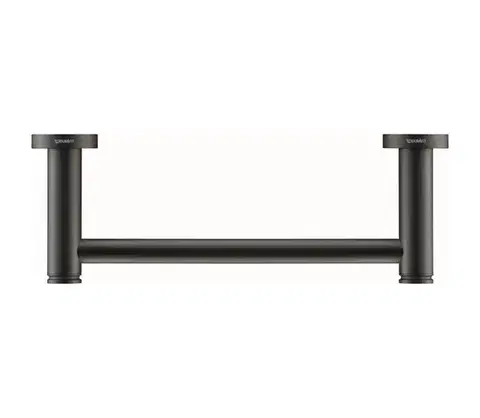 Svietidlá Duravit 99144600 - Úchyt na vaňu D-CODE 28,4 cm matná čierna 0099144600