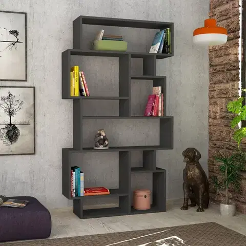 Knižnice Knižnica Karmato - Anthracite