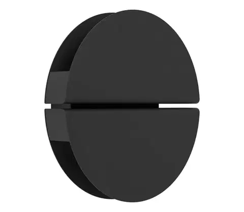 LED osvetlenie Eglo 902219 - LED vonkajšie nástenné svietidlo VASCELLA LED/5W/230V IP44 čierne 902219