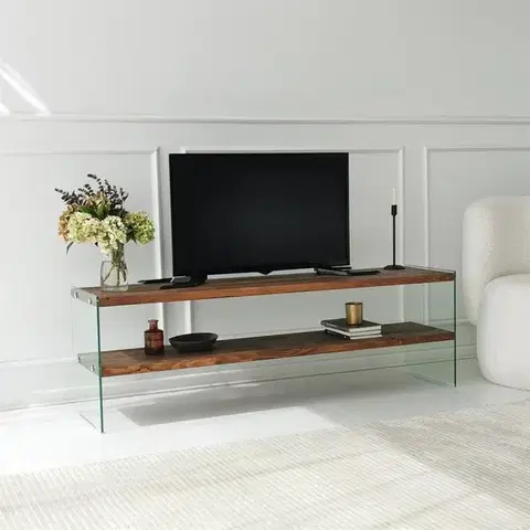 TV stolíky TV stolík Aqua TV - Chesnut