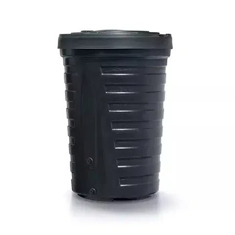 Sudy na vodu NABBI IDRA210 plastový sud na dažďovú vodu 210 l čierna