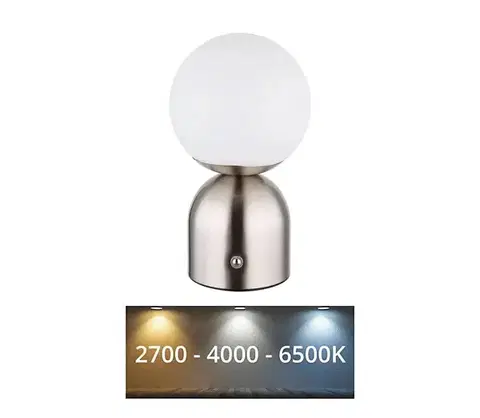 Lampy Globo 21006N - LED Stmievateľná dotyková stolná lampa JULSY LED/2,5W/3,7V 21006N