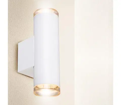 Svietidlá BRILAGI - Kúpeľňové bodové svietidlo SELE AQUA 2xGU10/30W/230V IP44 biela WO-T9-W-OEM