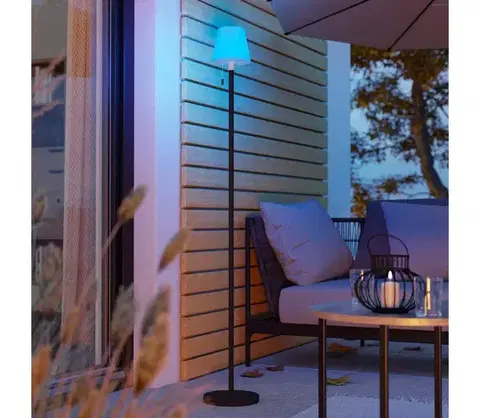 Lampy Eglo 75891 - LED RGBW vonkajšia stmievateľná stojacia lampa MONTAPALMA-L LED/2,2W/3,7V IP54 75891