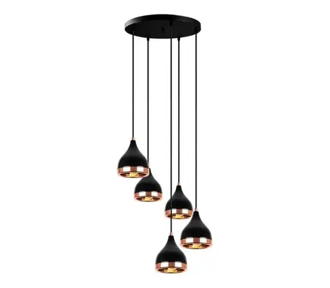 Svietidlá  Luster na lanku YILDO 5xE27/40W/230V 892OPV1856