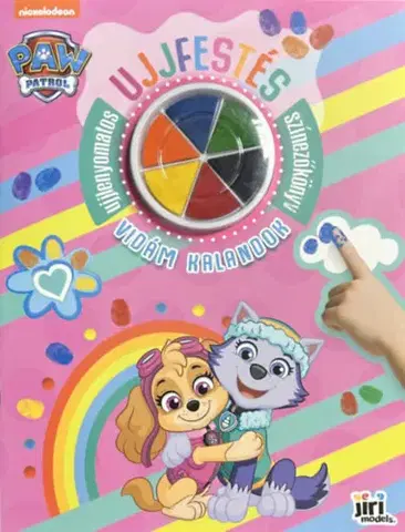 Pre deti a mládež - ostatné Mancs Őrjárat - Vidám kalandok - Ujjfestés