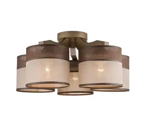 Svietidlá  Prisadený luster ANDREA 5xE27/60W/230V LM 5.55/A