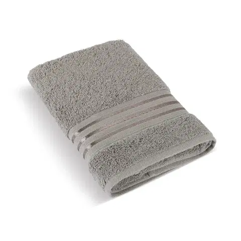 Uteráky Bellatex Froté uterák kolekcia Linie tmavosivá, 50 x 100 cm, 50 x 100 cm