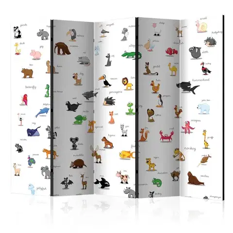Paravány Paraván animals (for children) Dekorhome
