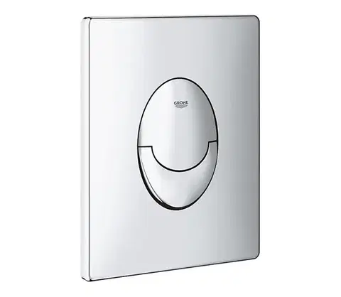 Svietidlá GROHE 38505000 - Splachovacie tlačidlo SKATE AIR 156 × 197 mm lesklý chróm 38505000