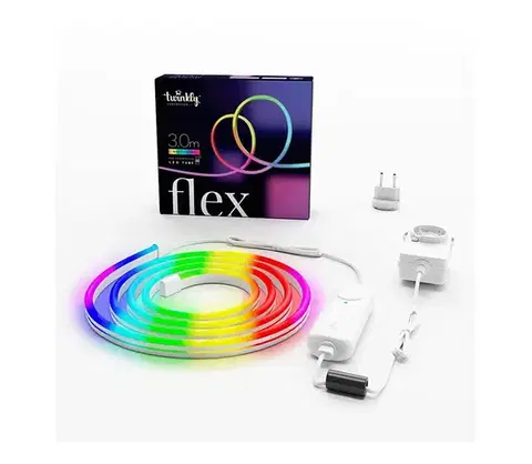 Vianočné osvetlenie Smart LED vianočná reťaz TWINKLY Flex TWFL300STW-WEU 4m WiFi