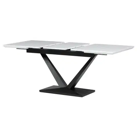 Jedálenské stoly Rozkladací jedálenský stôl HT-W1630 WT Autronic