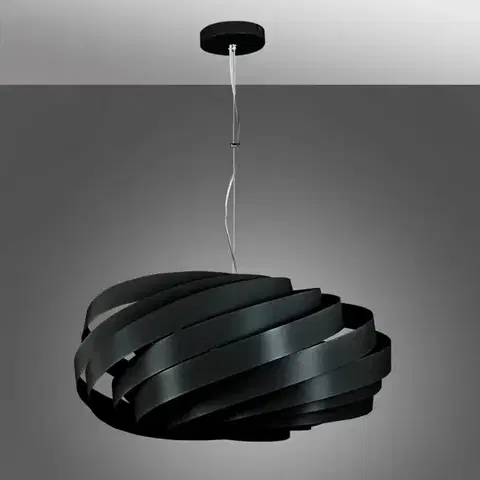 Lampy do obývačky Luster MONTOYA 6126 BLACK LW4