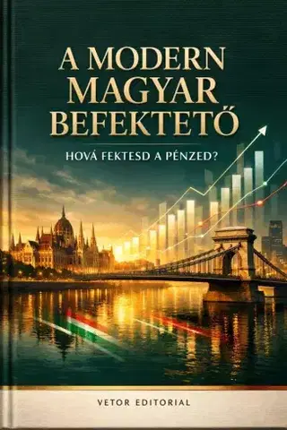 Financie, finančný trh, investovanie A modern magyar befektető - Vetor Editorial