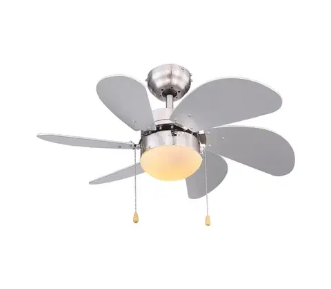 Ventilátory Globo 03801 - Stropný látor RIVALDO 1xE14/60W/230V 03801