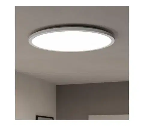 Svietidlá Eglo 901448 -LED Kúpeľňové stropné svietidlo ROVITO 16,8W/230V pr.50cm IP44 biela 901448