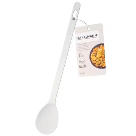 Dekorácie a bytové doplnky Kuchynská lyžica biela 25cm 40793