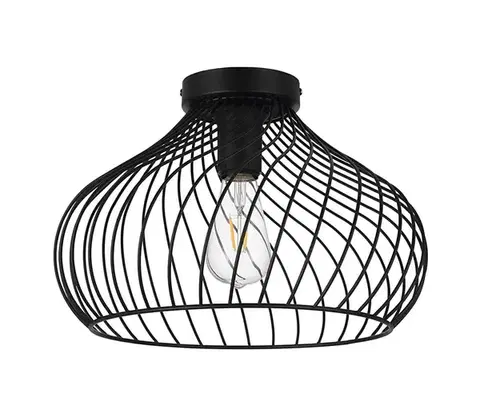 Svietidlá Eglo 32469 - Prisadené stropné svietidlo STAVERTON 1xE27/60W/230V 32469