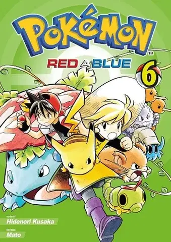 Manga Pokémon Red a Blue 6 - Hidenori Kusaka