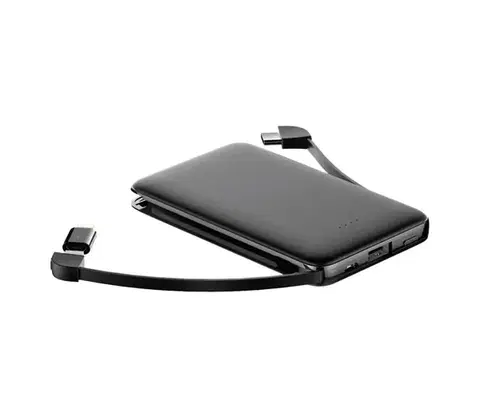 Predlžovacie káble Winner Group - Power Bank 5000 mAh čierna WINPOW5000BK