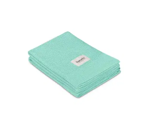Deky Lionelo - Bambusová deka BAMBOO BLANKET 75x100 cm Mintová zelená 5903771707091