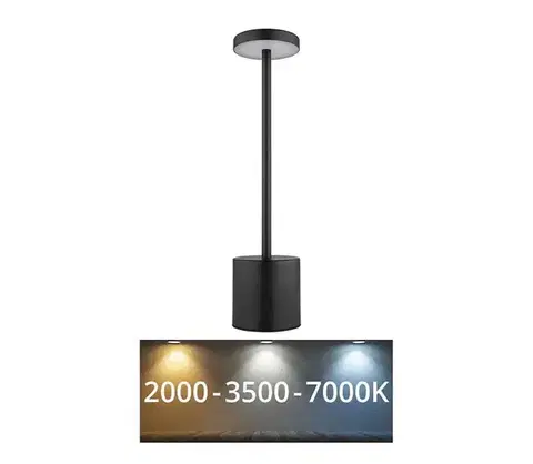 Lampy Globo 21019B - LED Stmievateľná stolná lampa POLINA LED/1,2W/3,7V 21019B