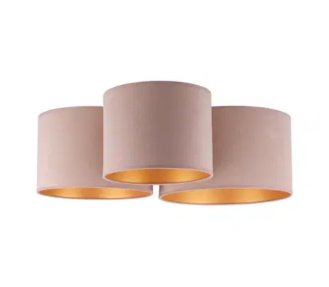 Svietidlá  - Stropné svietidlo ROLLER TRIO 3xE27/60W/230V hnedá 600378