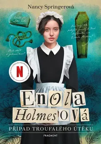 Dobrodružstvo, napätie, western Enola Holmesová 8: Případ troufalého útěku - Nancy Springer,Vendula Davidová