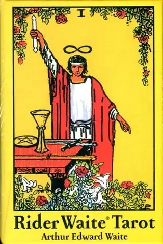 Veštenie, tarot, vykladacie karty Rider Waite Tarot - karty. 78 karet a návod - Waite Arthur Edward