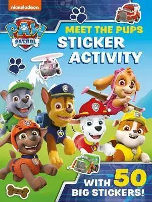 Nalepovačky, vystrihovačky, skladačky Paw Patrol Meet The Pups Sticker Activity