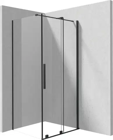 Sprchovacie kúty DEANTE - Prizma krátka ku kolmej stene/dlhá k paralelnej stene sprchovací kút, obdĺžnikový, 100x80 cm; KPNNP10S08