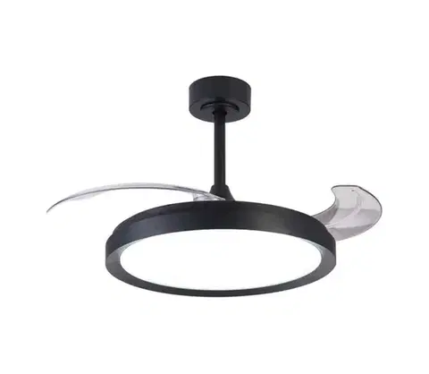 Ventilátory  B.V. -LED Stmievateľný str. látor LED/50W/230V 2700-6500K 106cm+DO čierna B103133K7