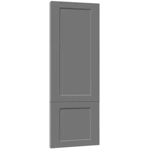 Kuchynské skrinky Čelo skrinky Luxeo F15-D60ZLN_D60RWN rám dark grey