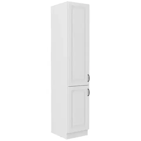 Kuchynské skrinky stojace Kuchynská skrinka STILO biela mat/biela 40DK-210 2F