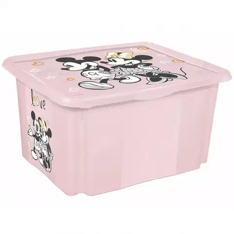 Vybavenie a dekorácie bytu Otočný box s krytom 24l minnie