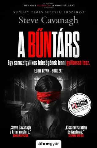 Detektívky, trilery, horory A bűntárs - Steve Cavanagh