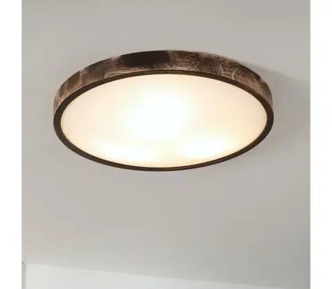 Svietidlá BRILAGI - LED stropné svietidlo CARVALHO SLIM SMOKEY LED/36W/230V dub pr. 47,5 cm LD.PD-8.3