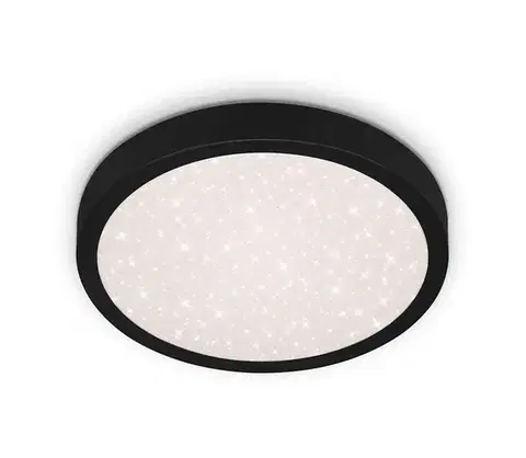 Svietidlá Briloner 3048-015 - LED Stropné svietidlo RUNA LED/18W/230V čierna 3048-015