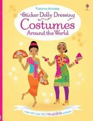 V cudzom jazyku Sticker Dolly Dressing Costumes Around the World - Emily Bone,Stella Baggott