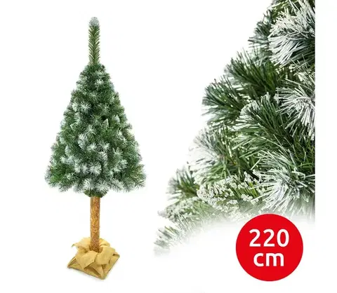 Vianočné dekorácie  Vianočný stromček na kmeni 220 cm borovica EL-SODEP220