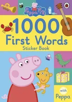 V cudzom jazyku Peppa Pig - 1000 First Words Sticker Book